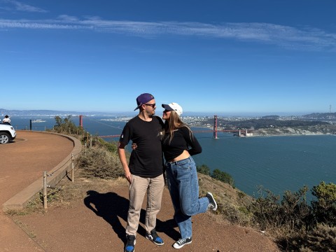 Above the Golden Gate at Marin Headlands