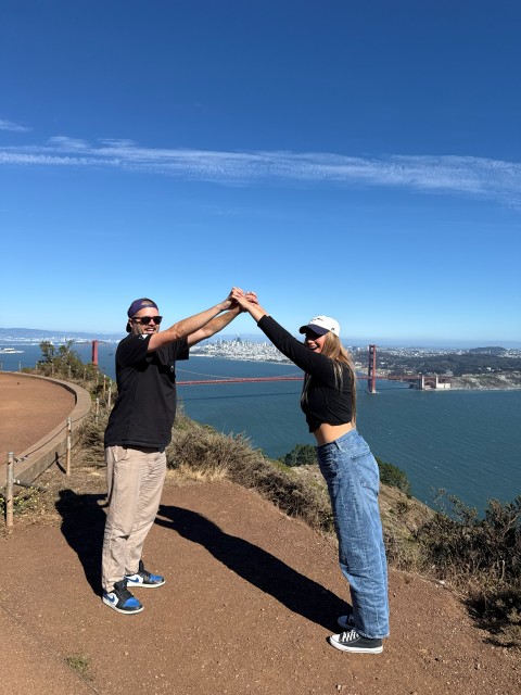 Dancing above the bay